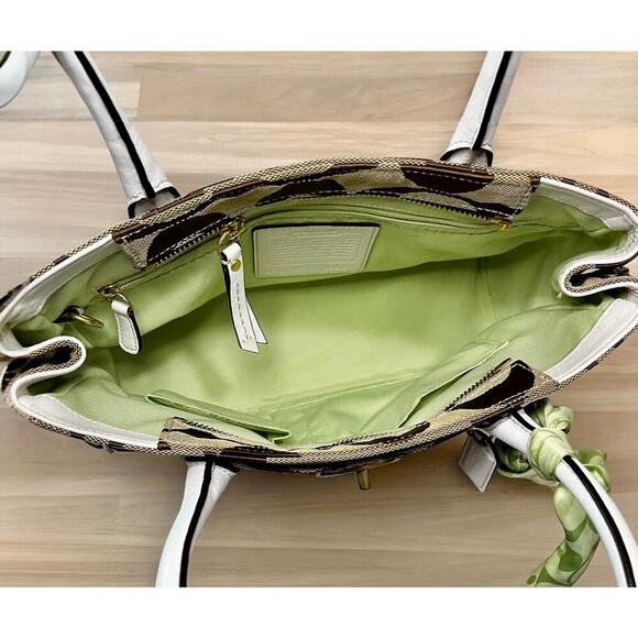 Y2K Coach 11557 Hampton Madeline Signature Satchel Bag - Picture 5 of 12